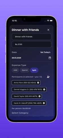 SpendBook - Expense Tracker screenshot