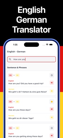 German Translator Dictionary screenshot