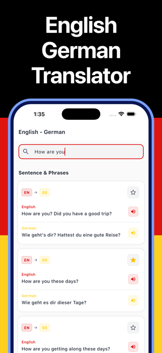 German Translator Dictionary Screenshot 1 of 5