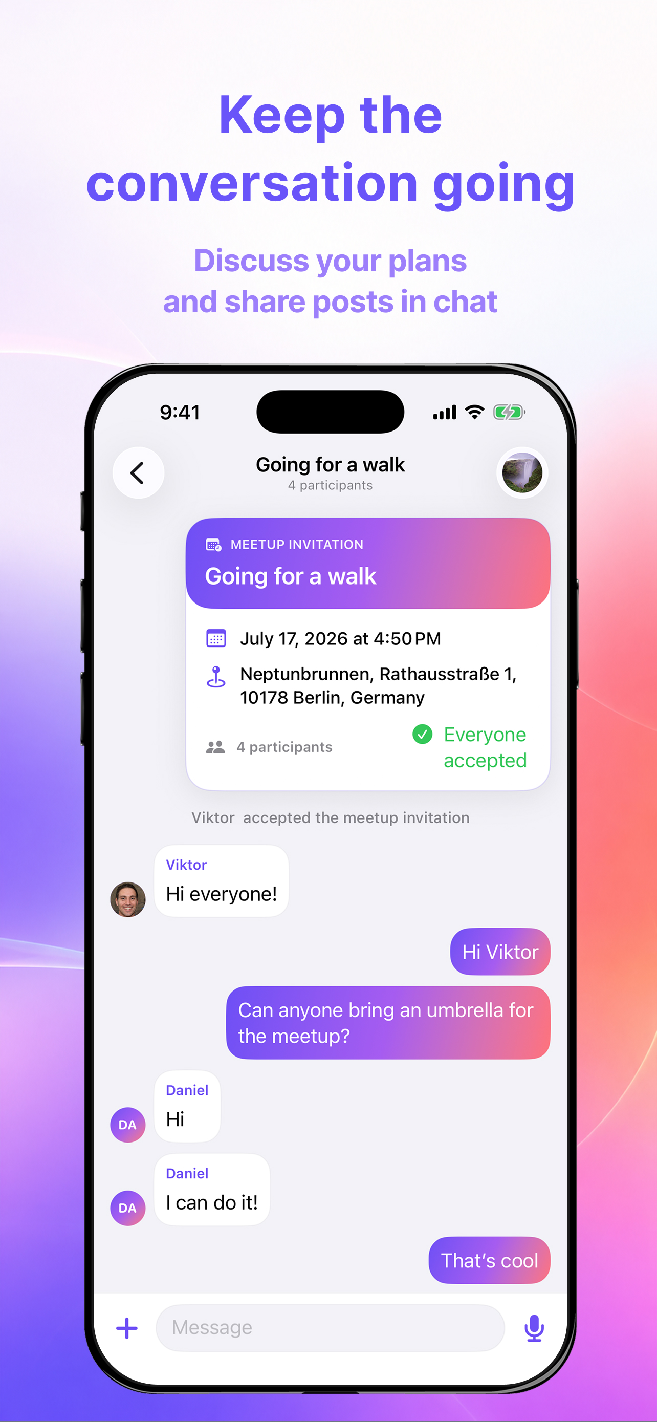 Friends4Evening screenshot 4