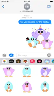 How to cancel & delete penguin party stickers 2