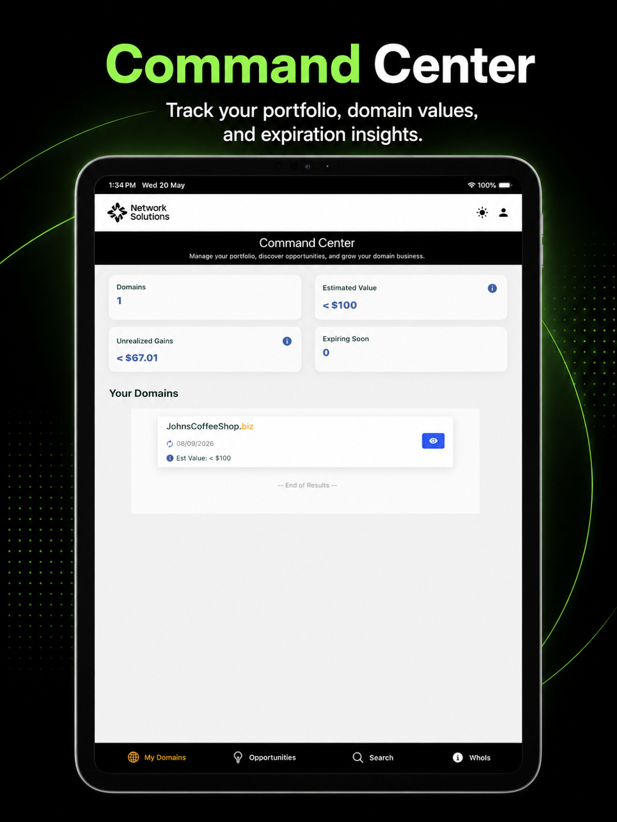 NetworkSolutions.com screenshot 7