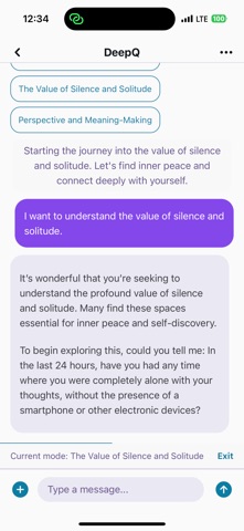 DeepQ: AI Horoscope & Tarot iPhone screenshot