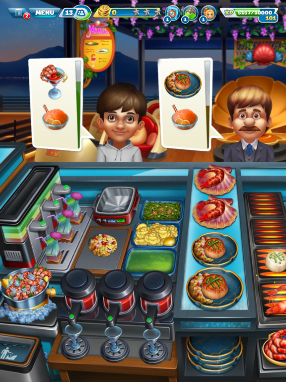 Cooking Fever: Restaurant Game iPad screenshot 6 - Games app