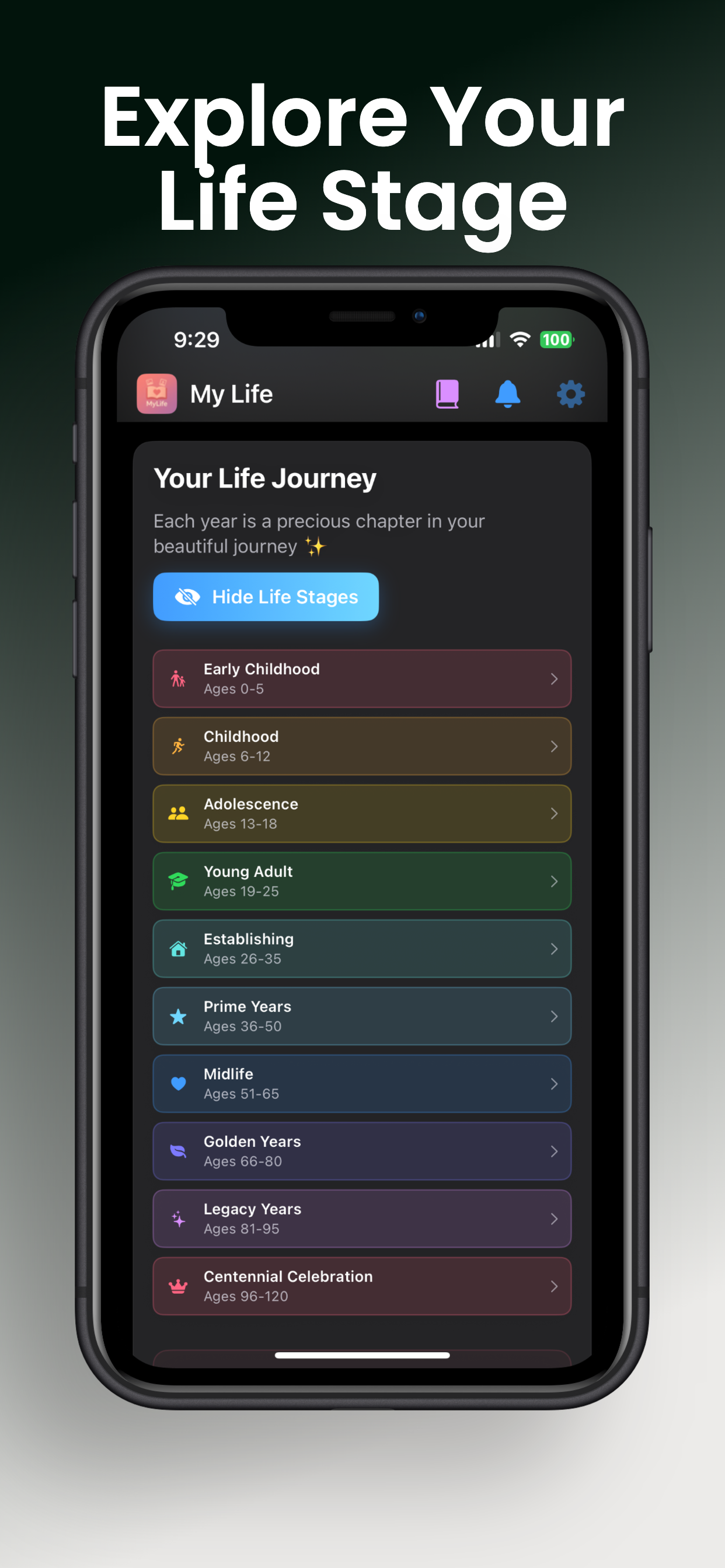 MyLife: Timeline Journal