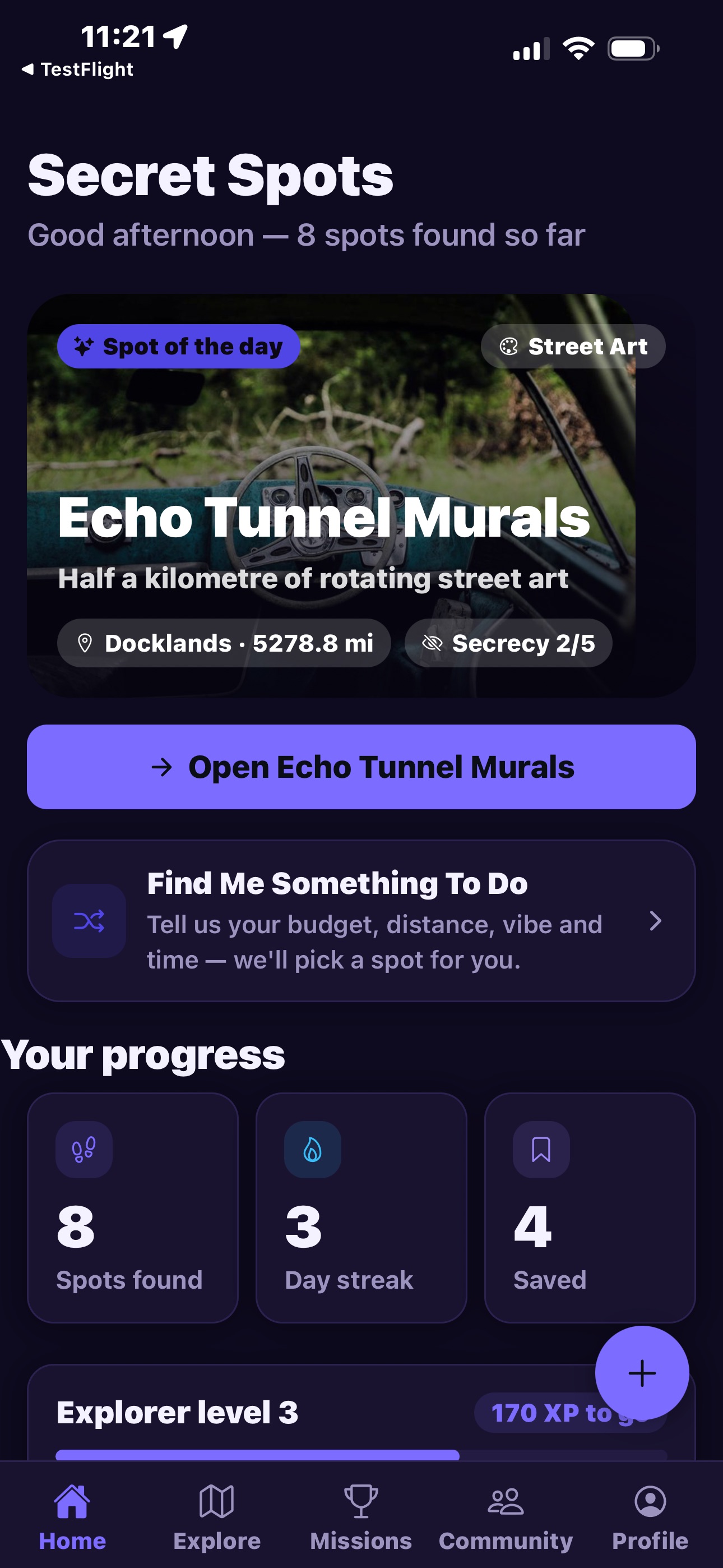 Screenshot 2 of Secret Spots Finder