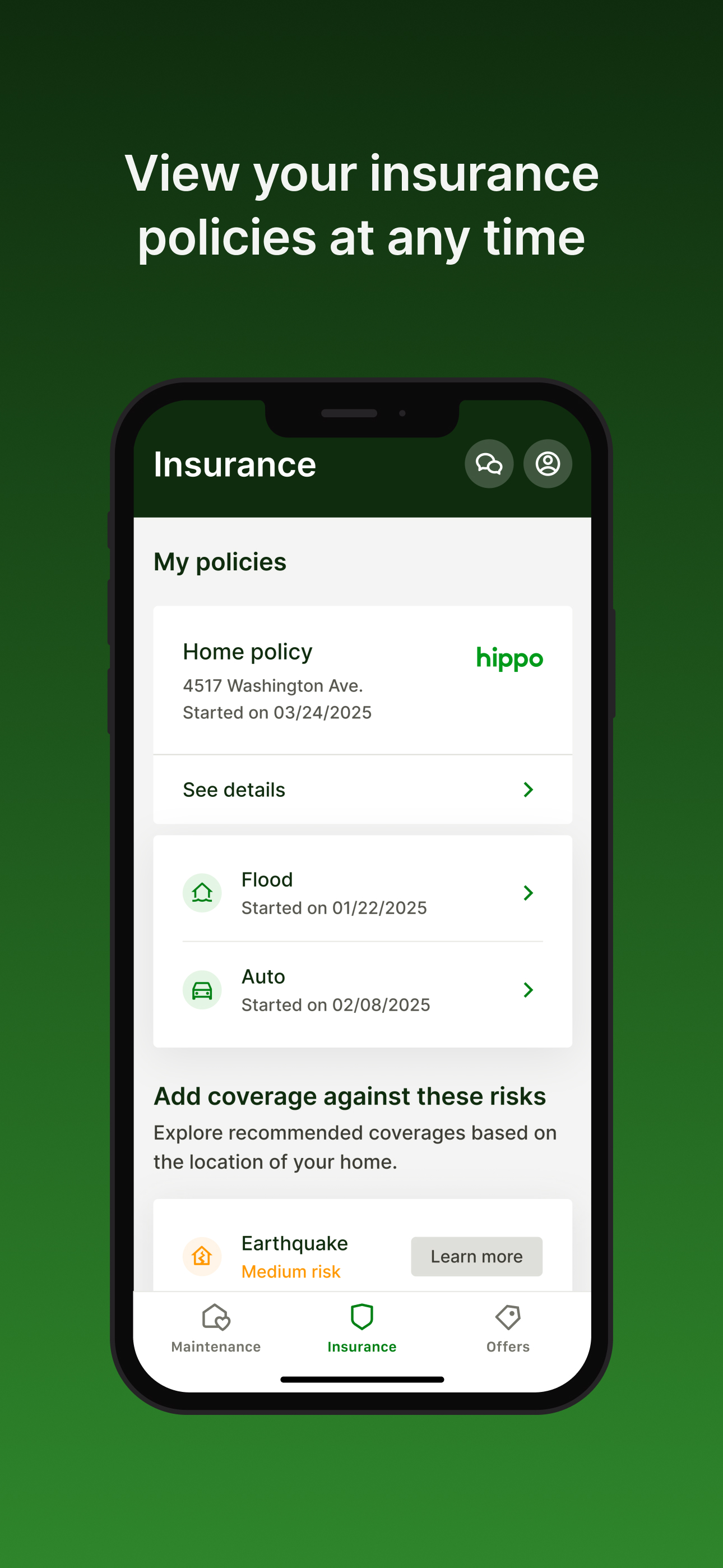 Hippo Home: Maintain & Insure