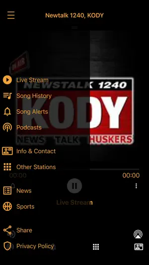 KODY, 1240-AM/106.1-FM screenshot 2