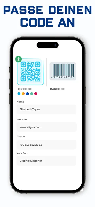 QR Scanner - Leser- Generator screenshot 5 of 7