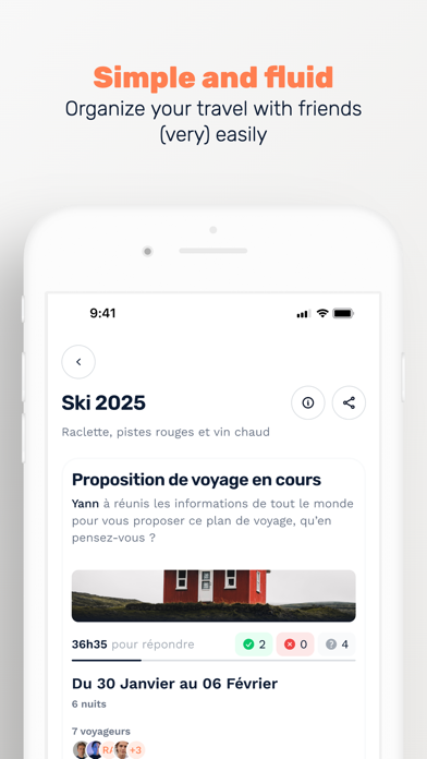 Travel With Friends - Travote Screenshot