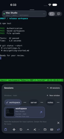 Ajar - SSH Terminal Screenshot 2 of 4