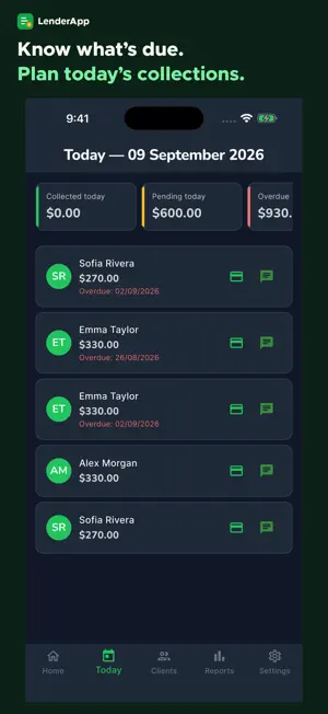 LenderApp: Loan Tracker screenshot 2