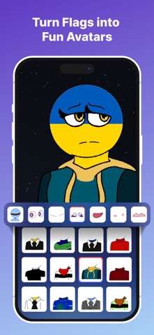 CountryBall Emoji Maker screenshot