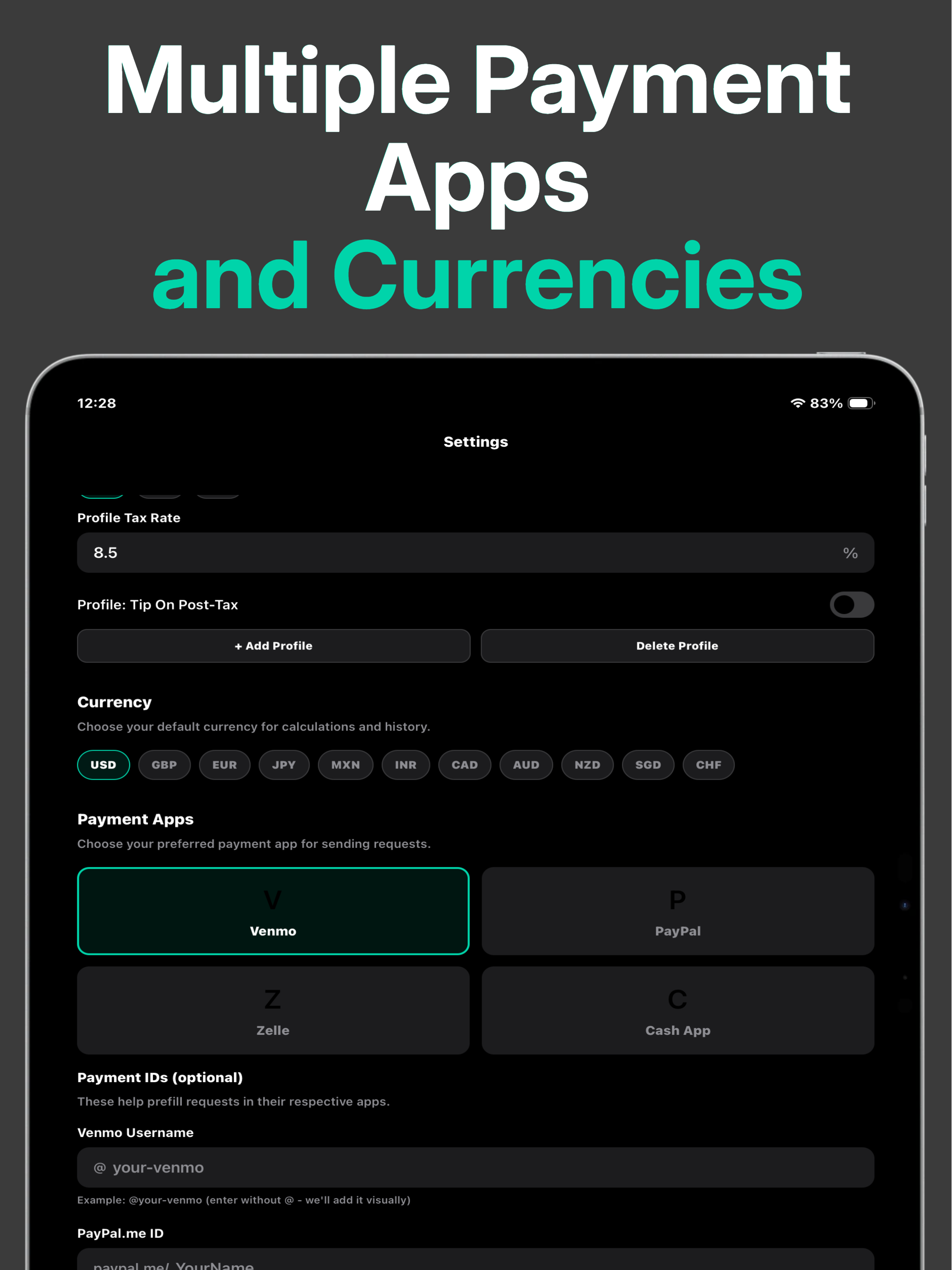 SplitSecond: Tip Calculator screenshot 7