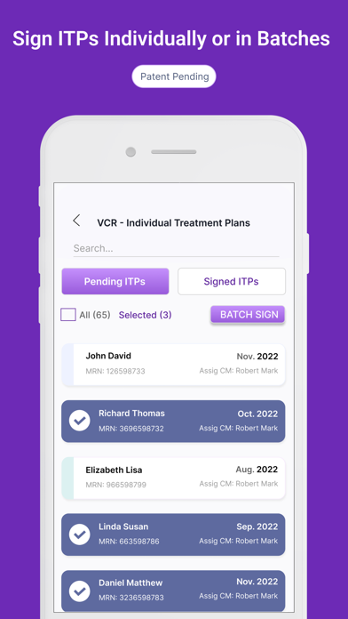 Nudj Clinicians Screenshot
