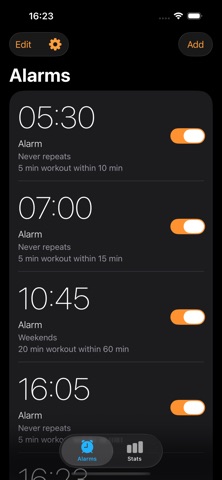 Fitup Alarm Screenshot 1 of 9