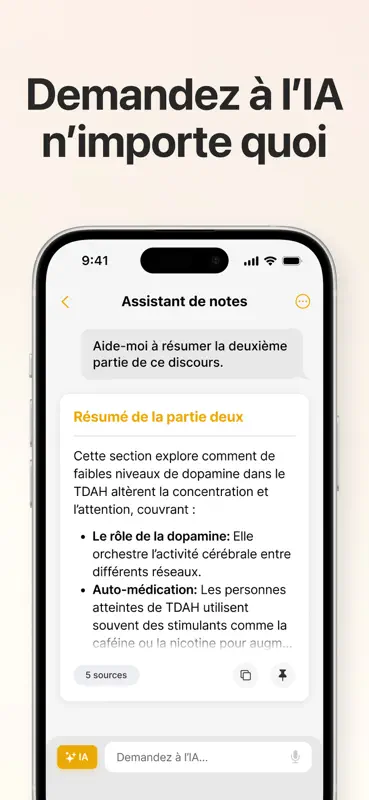 HyNote: KI-Notizassistent screenshot 5 of 10