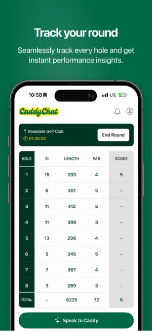 CaddyChat Voice AI Golf Caddie screenshot 3