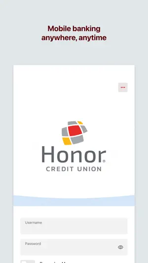 Honor CU Mobile screenshot 1