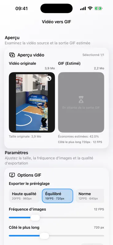 Compresseur vidéo-GIF rogner screenshot 5 of 6