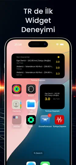 Deprem Ağı Türkiye iPhone Ekran Görüntüsü 5