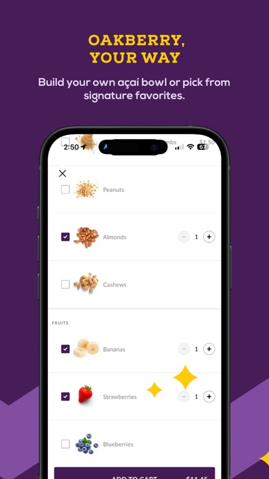 OAKBERRY iPhone screenshot 3 - Food & Drink app