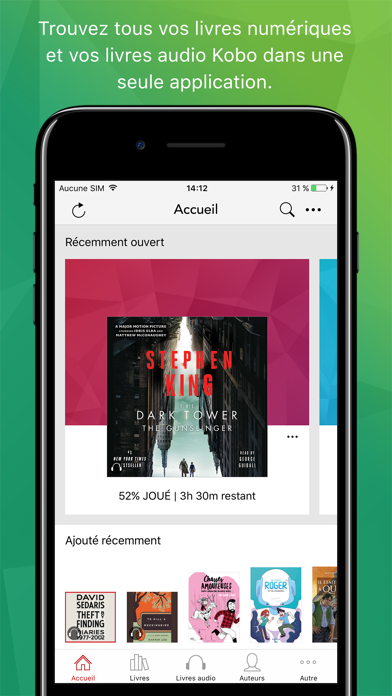 Screenshot #1 pour Kobo Books | lire partout