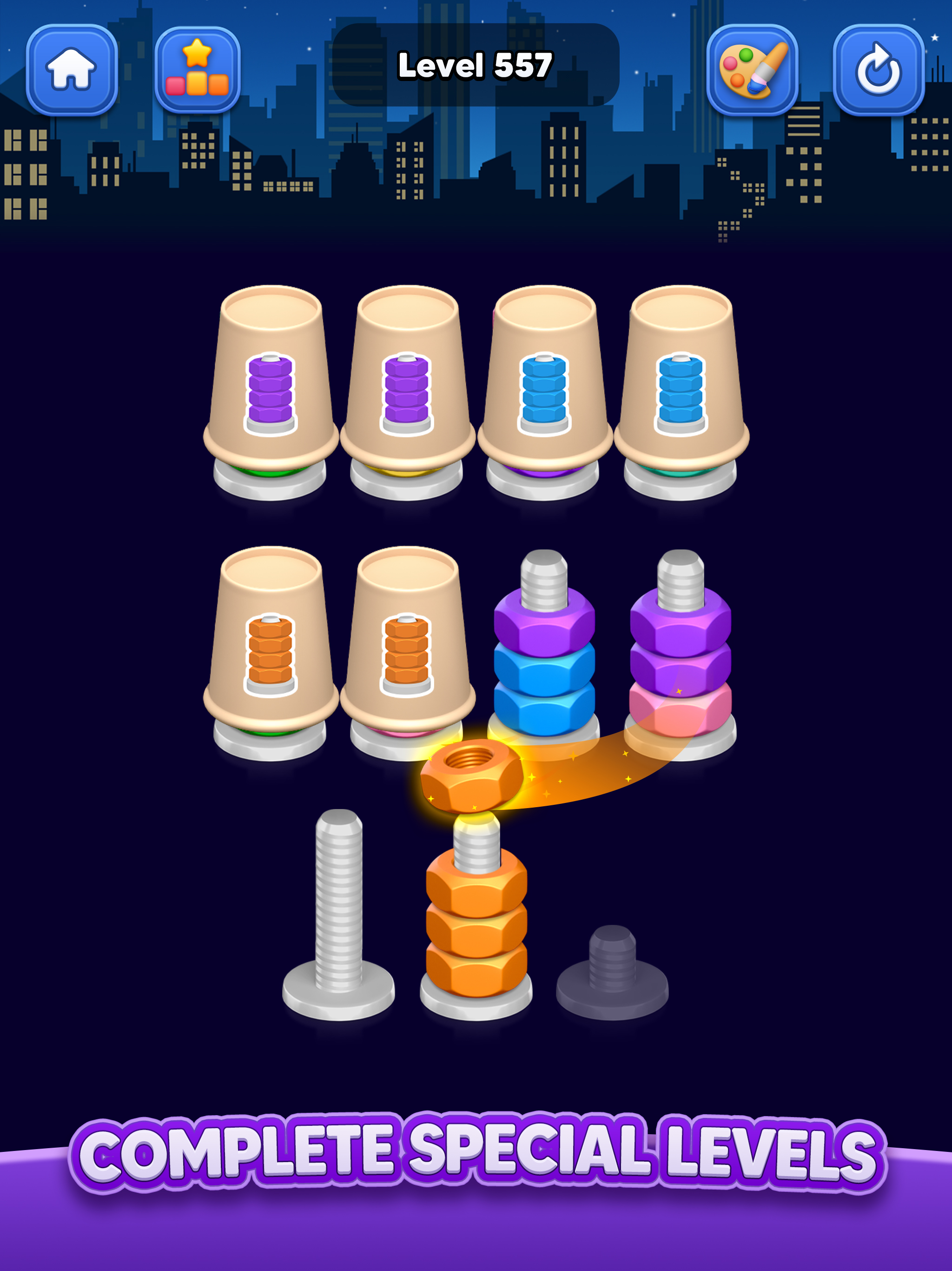 Nut Sort: Color Match Game screenshot 12