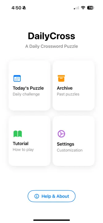 LocalOne Crosswords screenshot 1