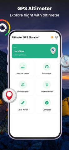 Altimeter GPS Elevation Screenshot 1 of 5