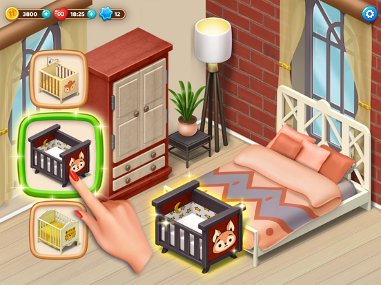 Manor Cafe - 3-op-een-rij iPad app afbeelding 5