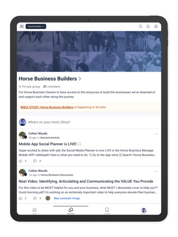 Horse Business Builders iPad screenshot