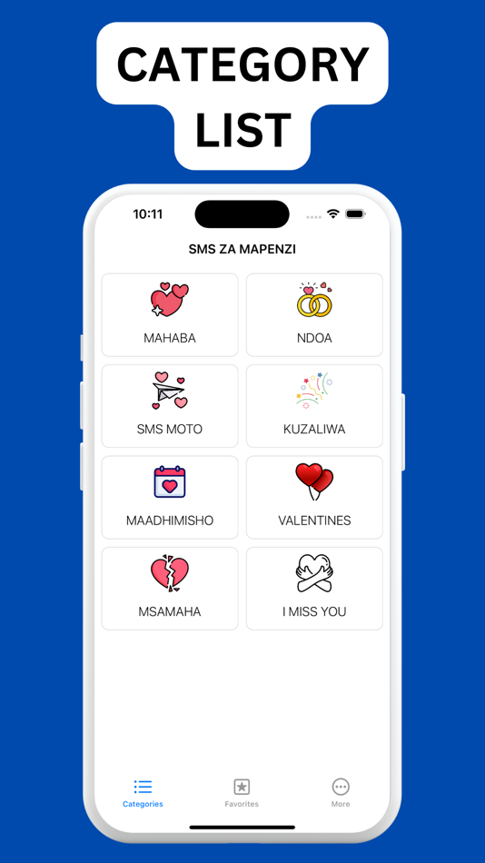 #1. SMS ZA MAPENZI (iOS) 由: Cheruiyot Patrick