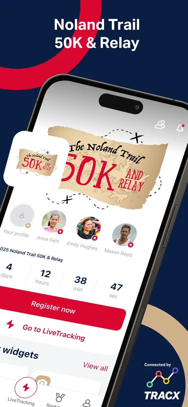 Screenshot #1 pour The Noland Trail 50K & Relay