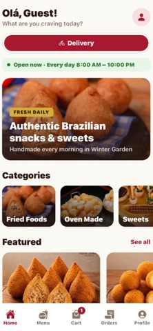 Red Barn Snacks iPhone screenshot