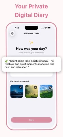 Planner & Journal - Daisy iPhone screenshot