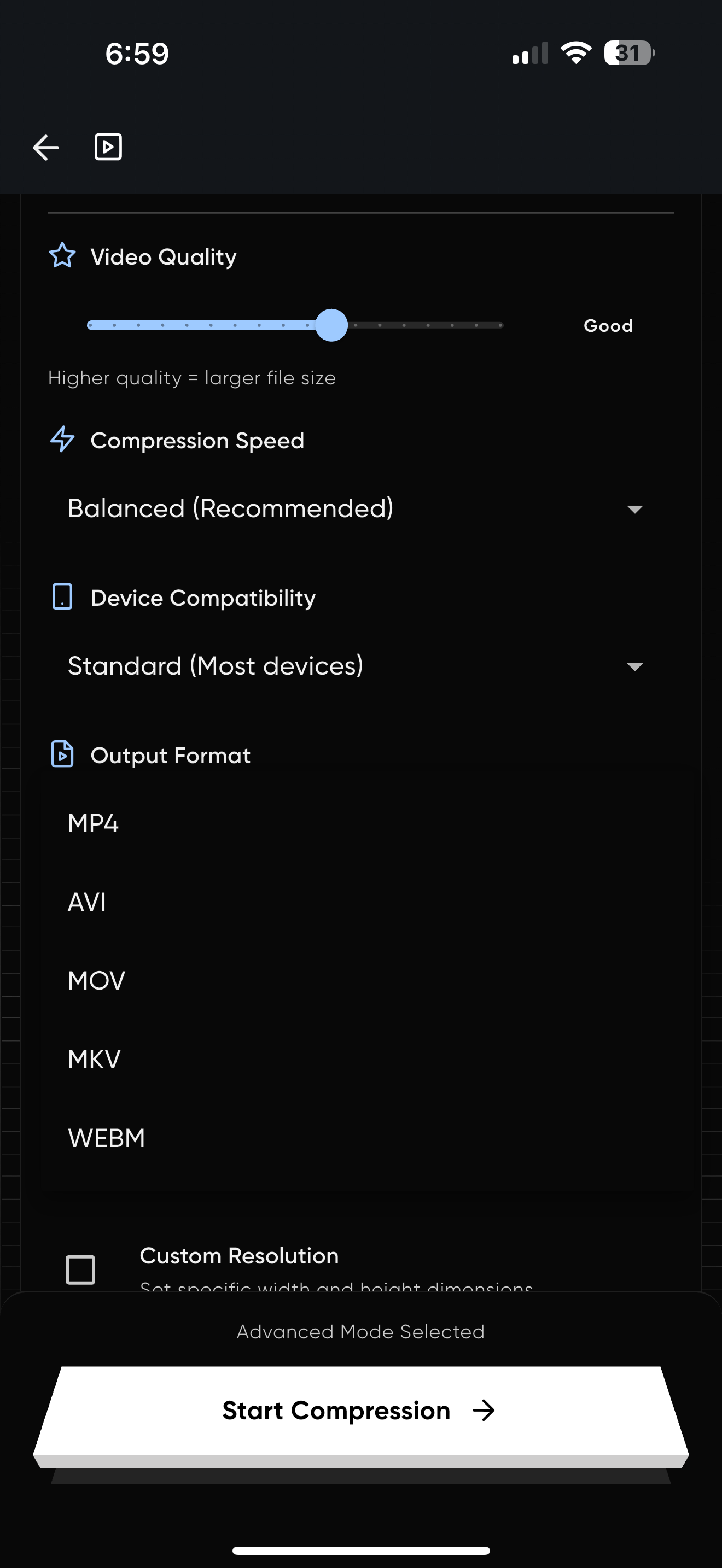 Video Compressor - TinyVideo