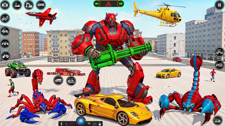Scorpion Robot Car Shooting