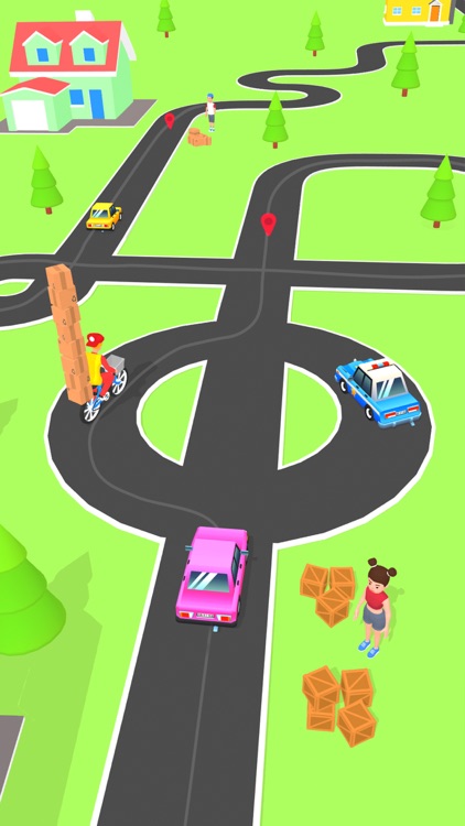 Pizza Delivery Boy: Bike Race