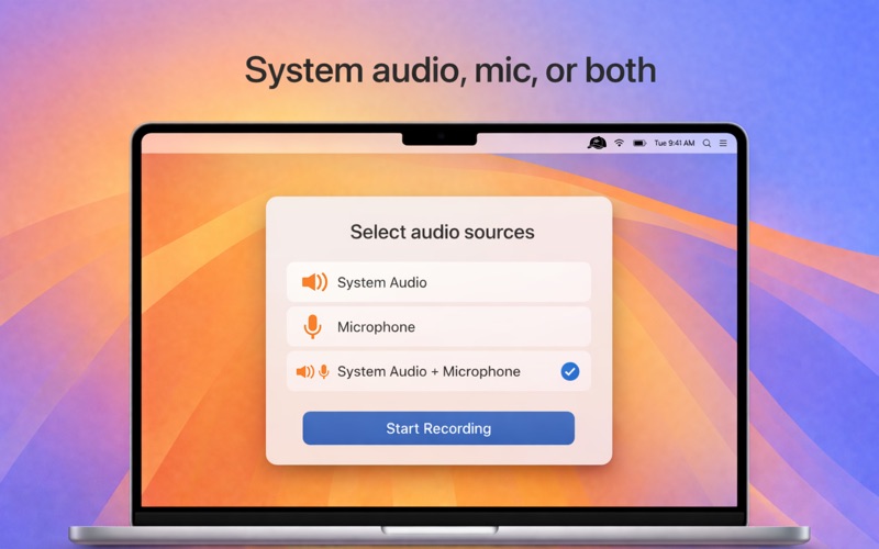 AudioCap screenshot