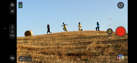 Final Cut Camera - Gli utenti possono documentare scenari ampi e dinamici con il codec ProRes HDR, garantendo una ricchezza di dettagli, e regolare la lunghezza focale a "48 MM" per una composizione ottimale della scena.