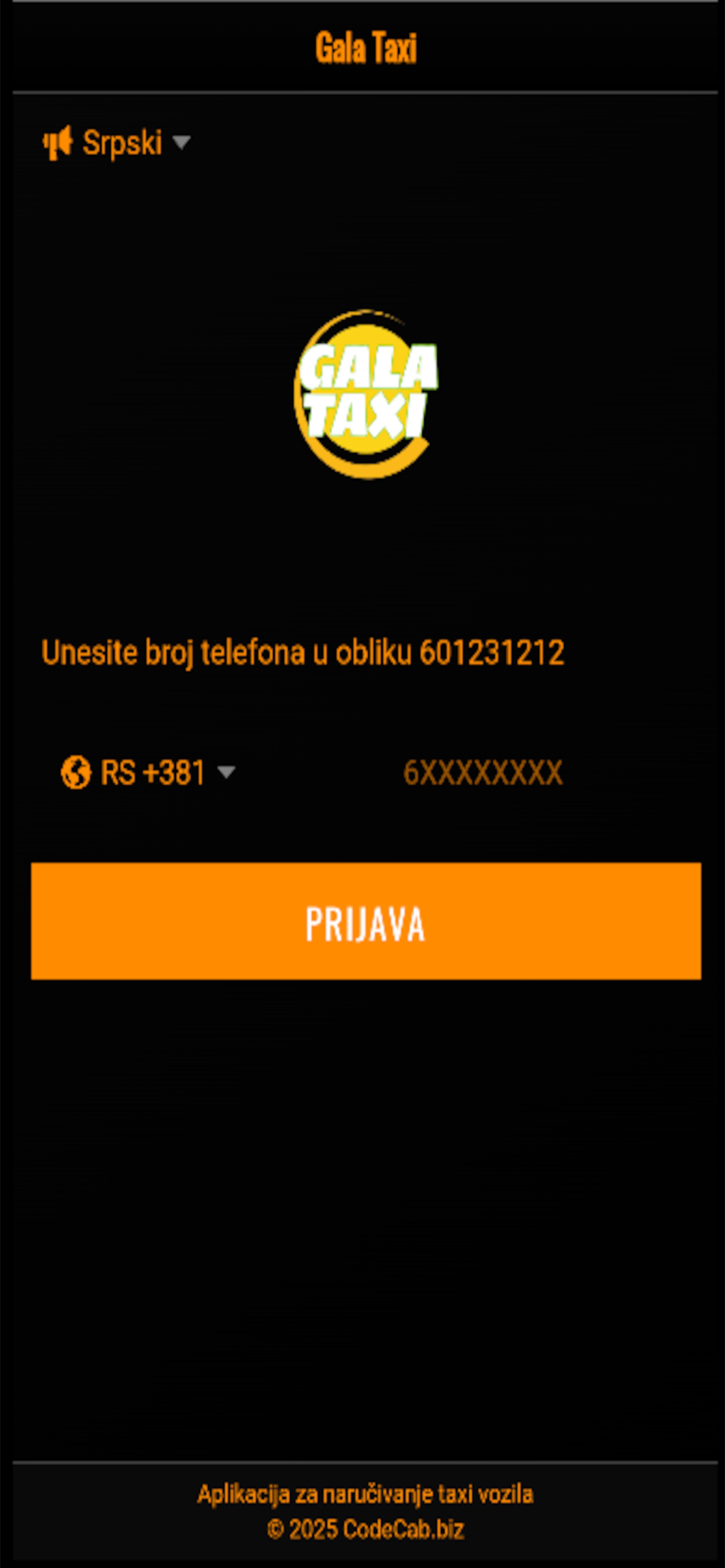 Gala Taxi Aleksinac