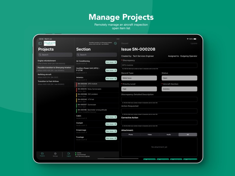 Cloudcards Inspection