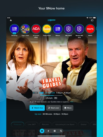 9Now iPad screenshot 2