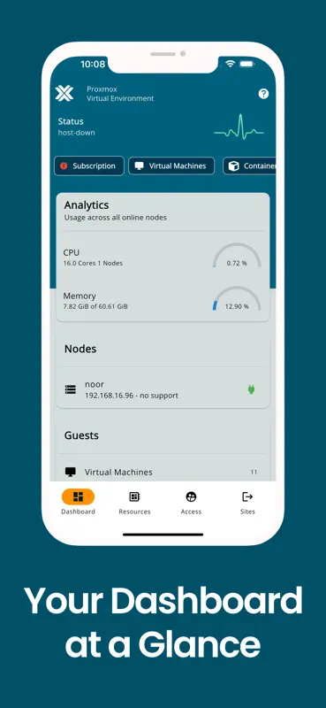 Proxmox VE Companion screenshot 1 of 6