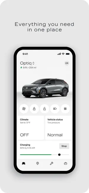 myCadillac screenshot 2