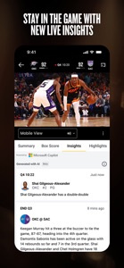 NBA: Live Games & Scores screenshot #6 for iPhone