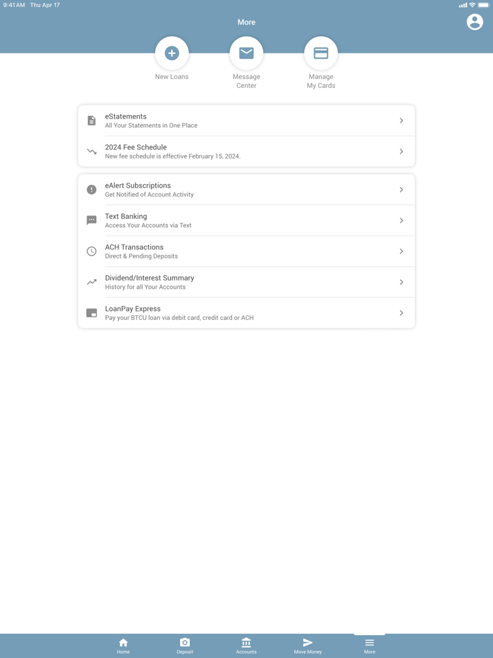 #3. Building Trades Credit Union (iOS) 由: Building Trades Federal Credit Union