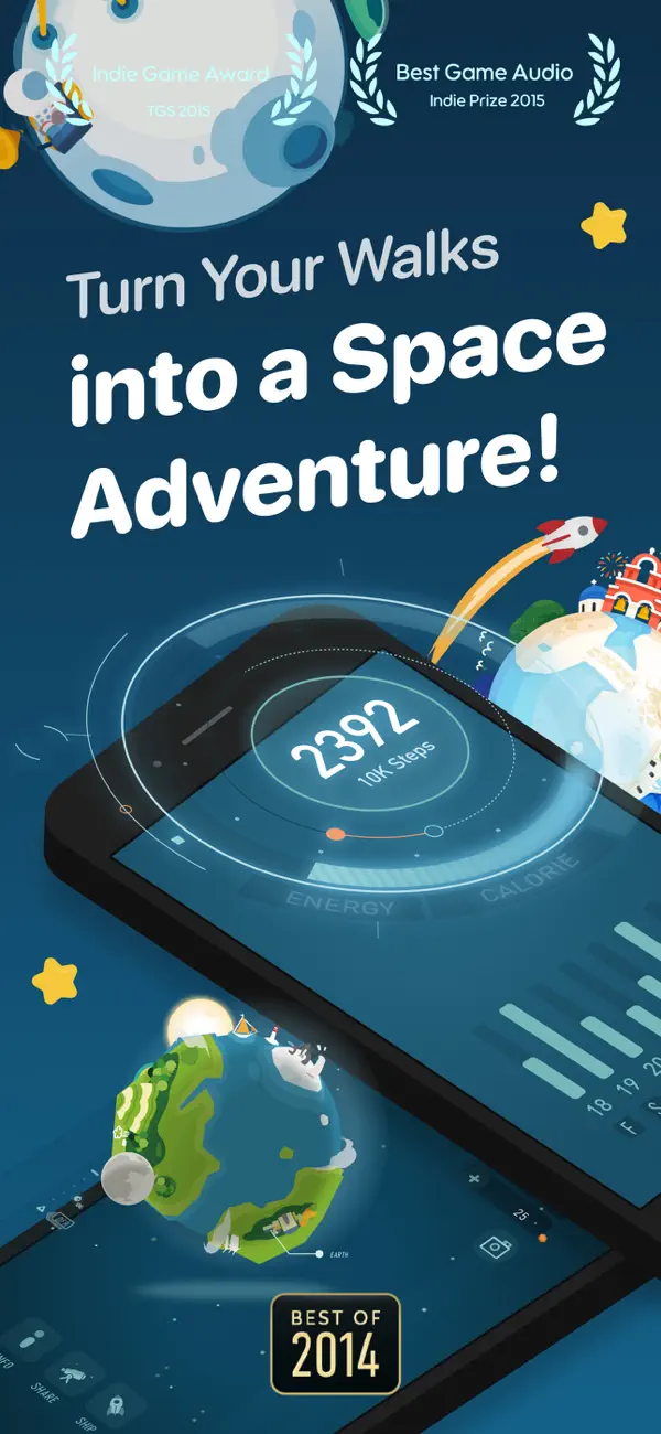 #1. Walkr - Gamified Fitness Walk (iOS) 게시자: SPARKFUL INC.