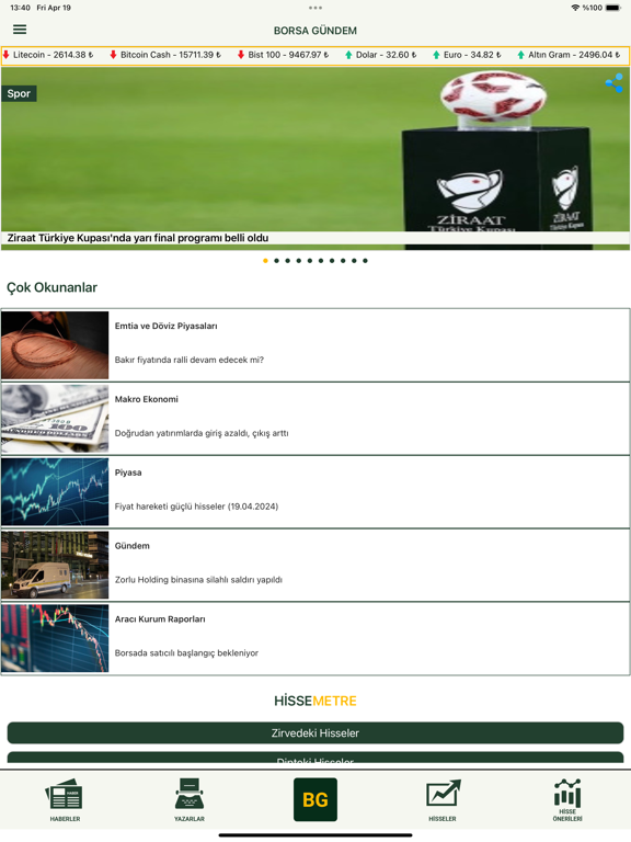 Screenshot #4 pour Borsanın Gündemi